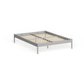 King Stainless Steel Grey Bed Frame N662